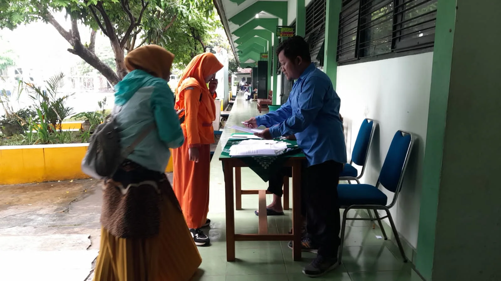 Sambut Tunas Bangsa, Daftar Ulang Jalur Unggulan MTsN 3 Sleman Berjalan Lancar