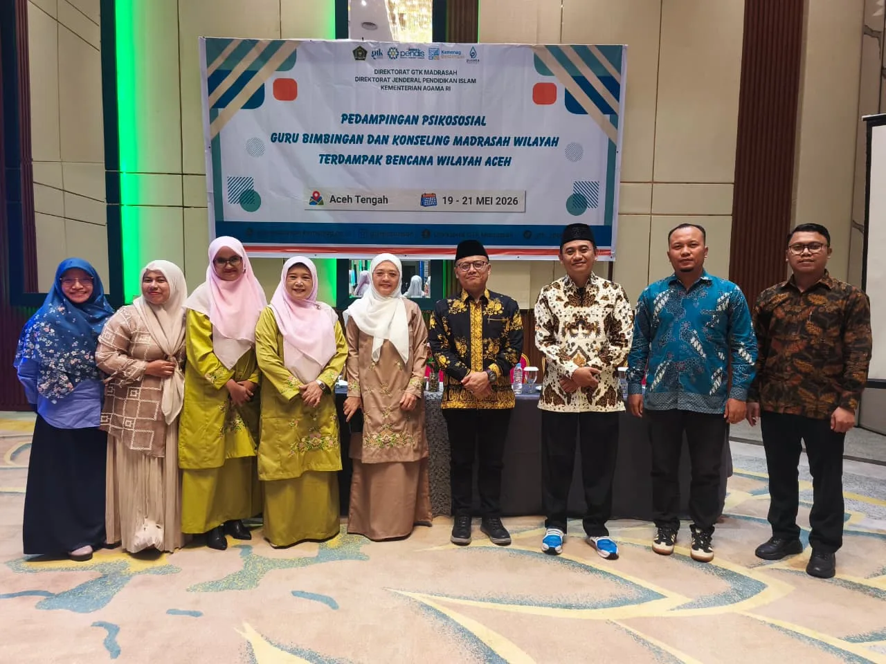 Guru BK MAN 3 Sleman ikuti Pembukaan Pendampingan Psikososial Pasca Bencana bagi Guru BK di Wilayah Aceh