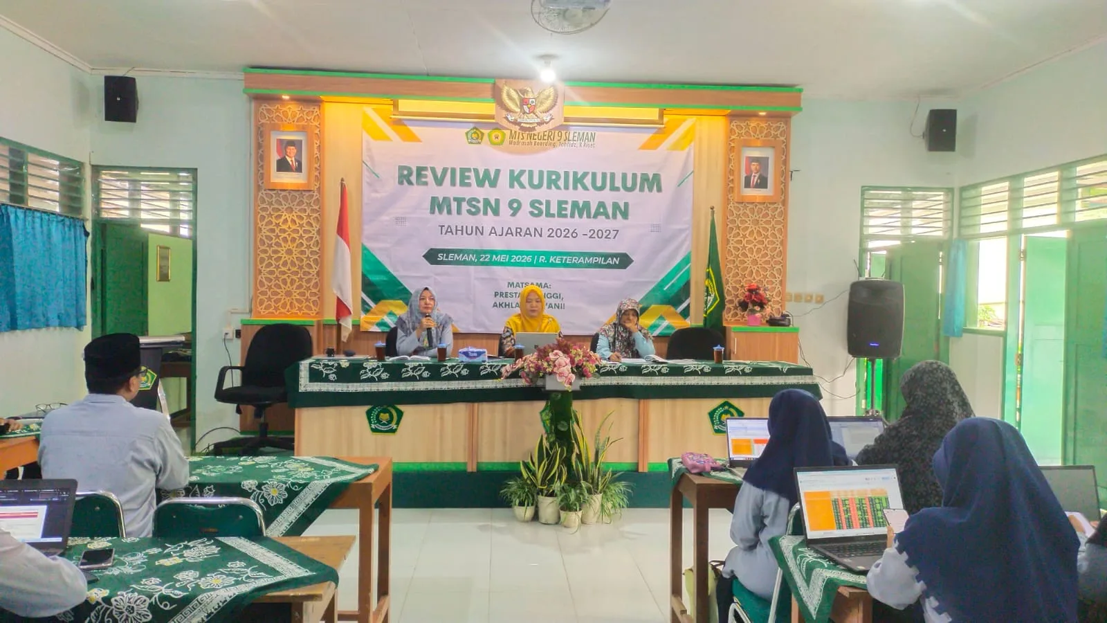 MTsN 9 Sleman Gelar Review Kurikulum Tahun Ajaran 2026/2027