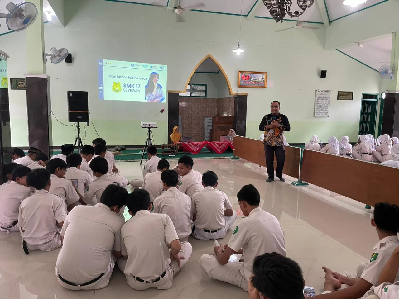 Siswa Kelas IX MTsN 4 Sleman Ikuti Sosialisasi SPMB SMA, MA, dan SMK