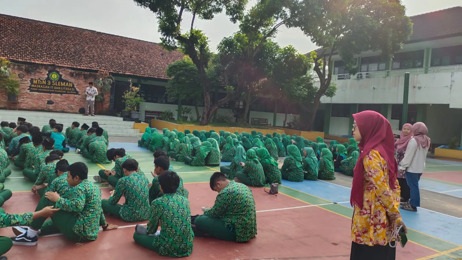 Siswa MTsN 3 Sleman Antusias Ikuti Sosialisasi Transportasi Digital dari MAXIM