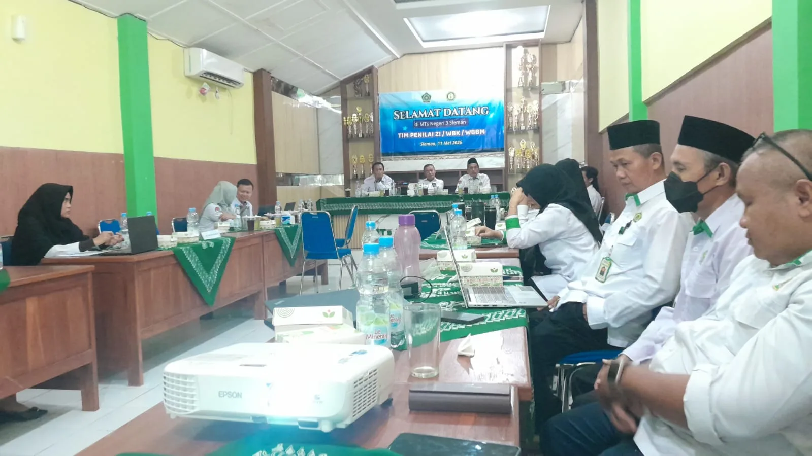 Penutupan Visitasi Zona Integritas oleh Tim Penilai ZI di MTs N 3 Sleman
