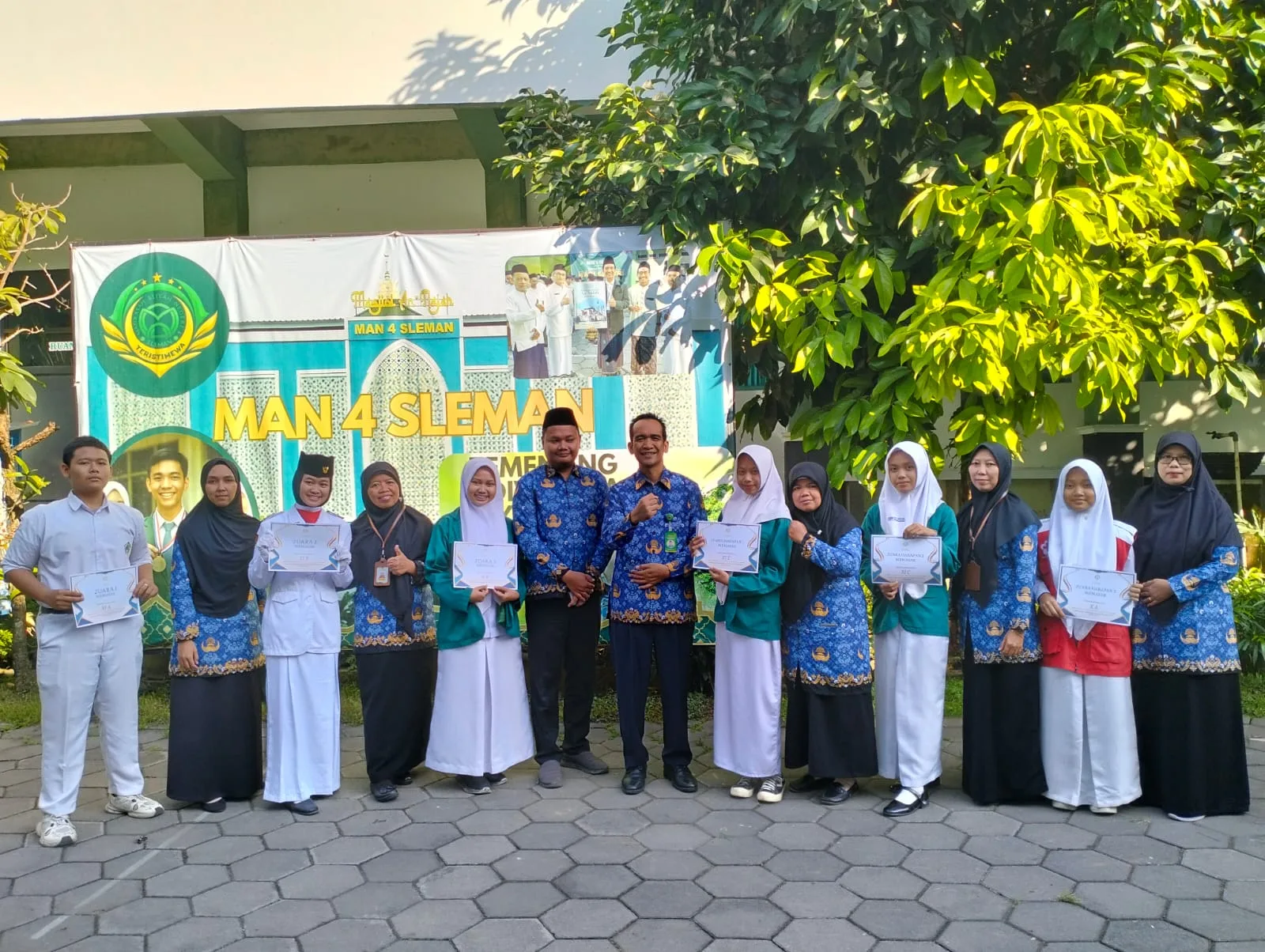 Semangat Pancasila dalam Momentum Idul Adha: MAN 4 Sleman Umumkan Juara Lomba Memasak dan Kebersihan Kelas