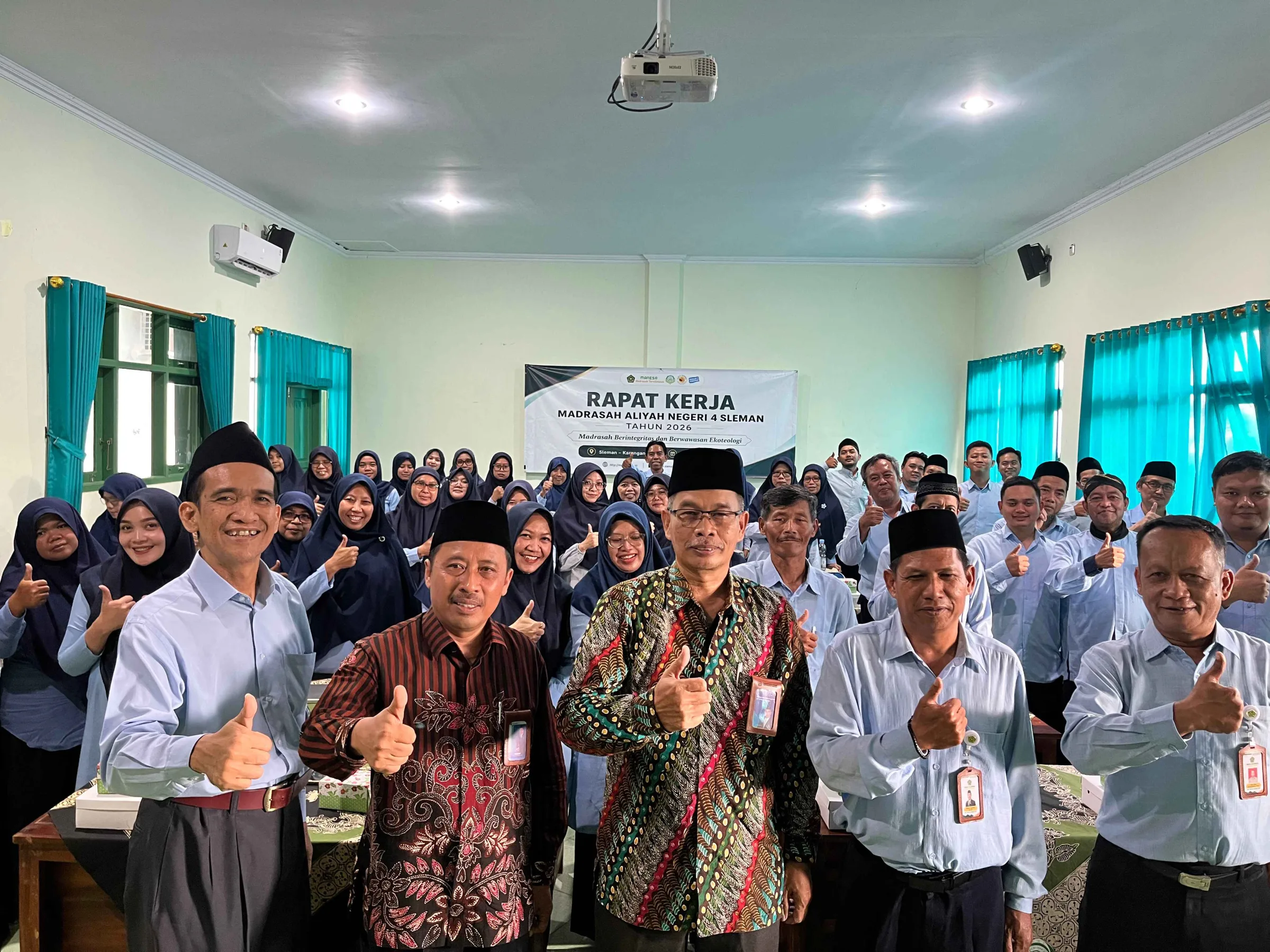 Kabid Penmad Kanwil Kemenag DIY Buka Raker MAN 4 Sleman, Tekankan Budaya Kerja dan Zona Integritas