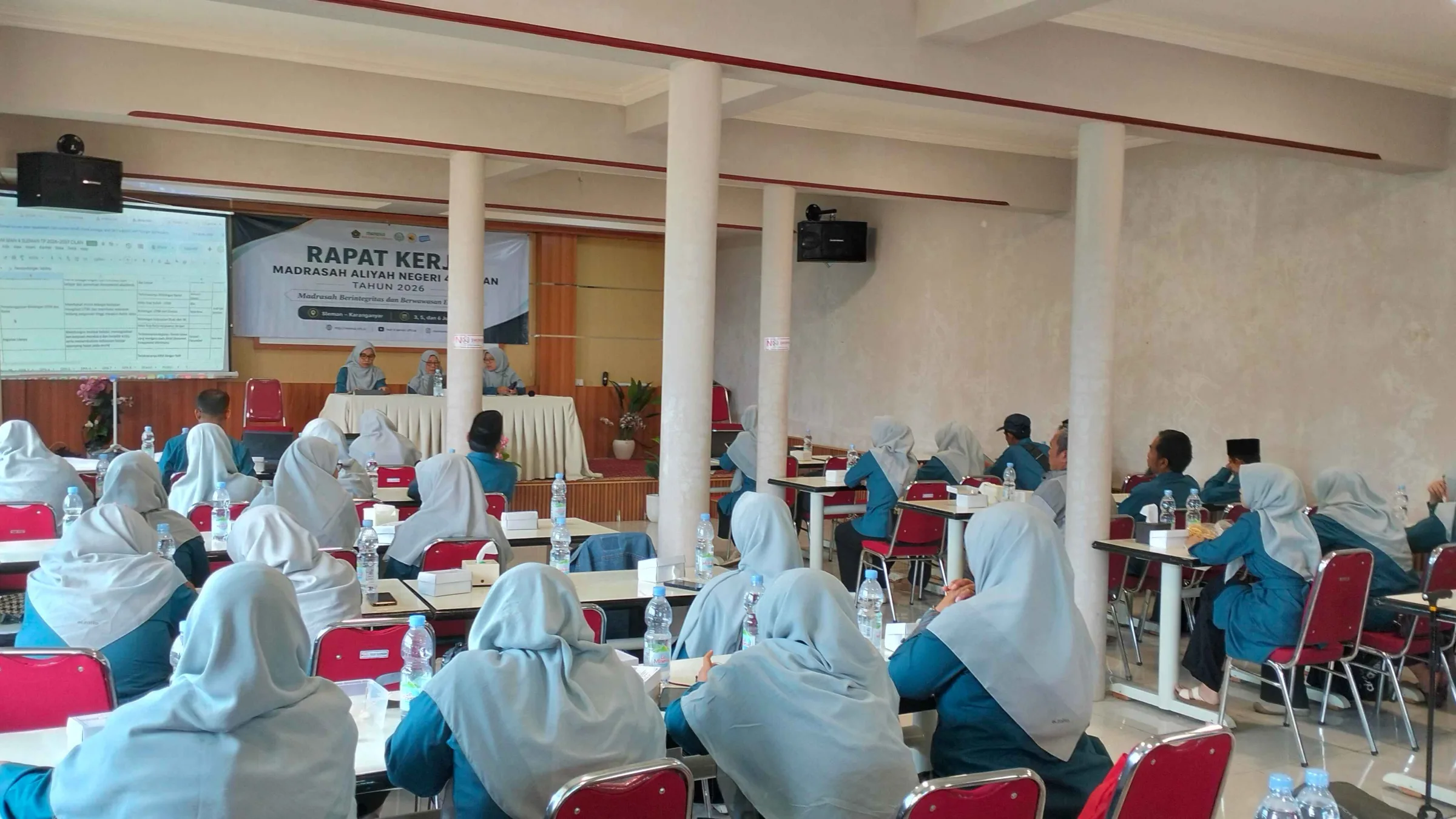Rapat Kerja MAN 4 Sleman Capai Tahap Akhir, Seluruh Bidang Paparkan Program Strategis