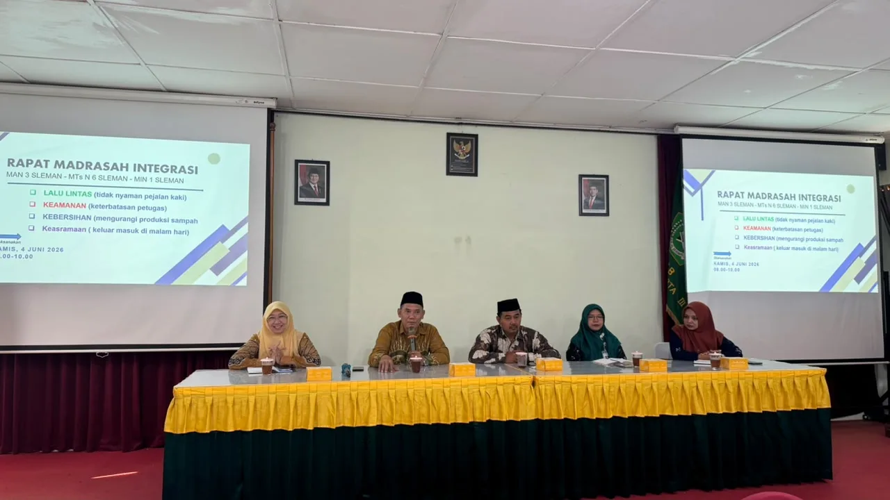 Sinergi Tiga Instansi: MIN 1, MTsN 6, dan MAN 3 Sleman Sinkronisasikan Program Madrasah
