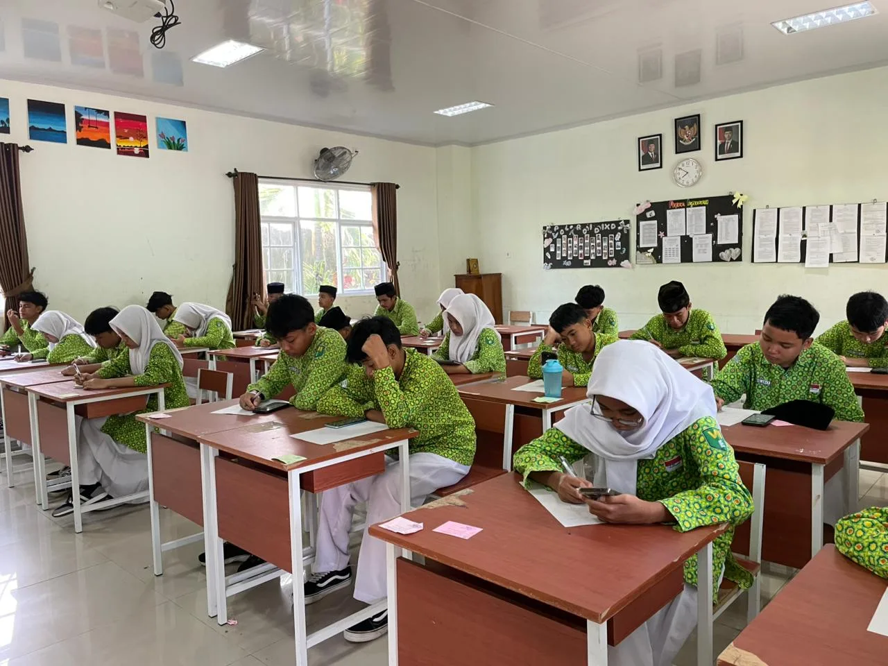 MTsN 4 Sleman Gelar Asesmen Sumatif Akhir Tahun Berbasis Digital