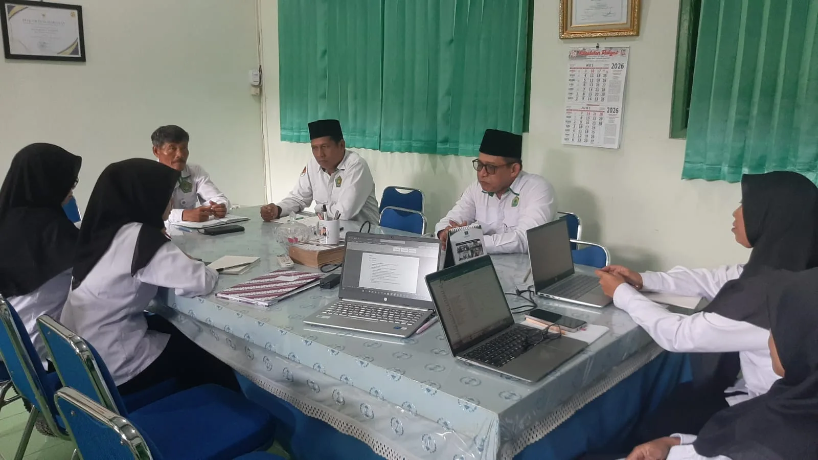 Koordinasi Program Madrasah MAN 4 Sleman Bersama Pengawas Madrasah