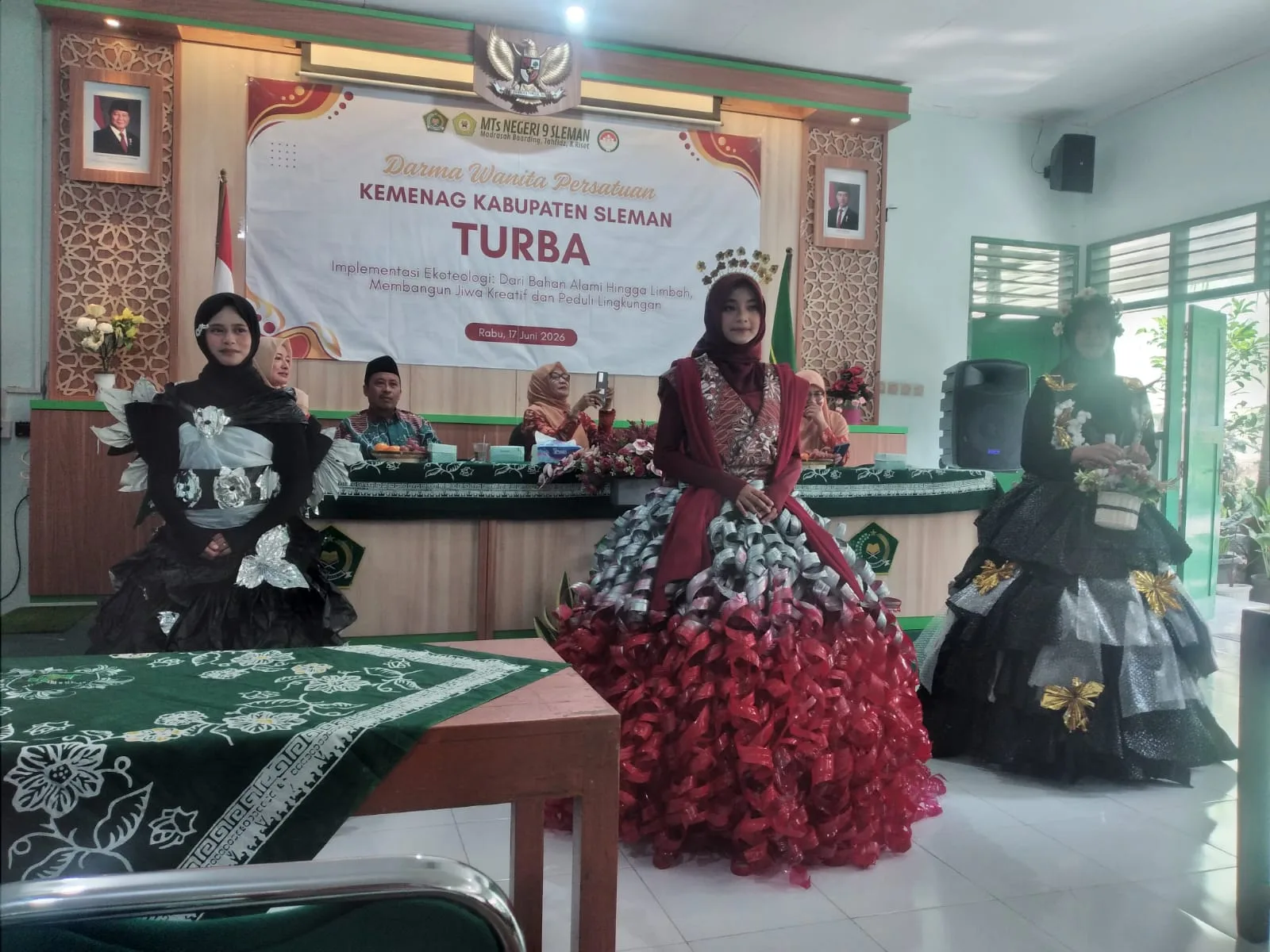 MTsN 2 Sleman Hadir dalam TURBA Ekoteologi: Ubah Limbah Jadi Karya, Rawat Bumi dengan Kreativitas