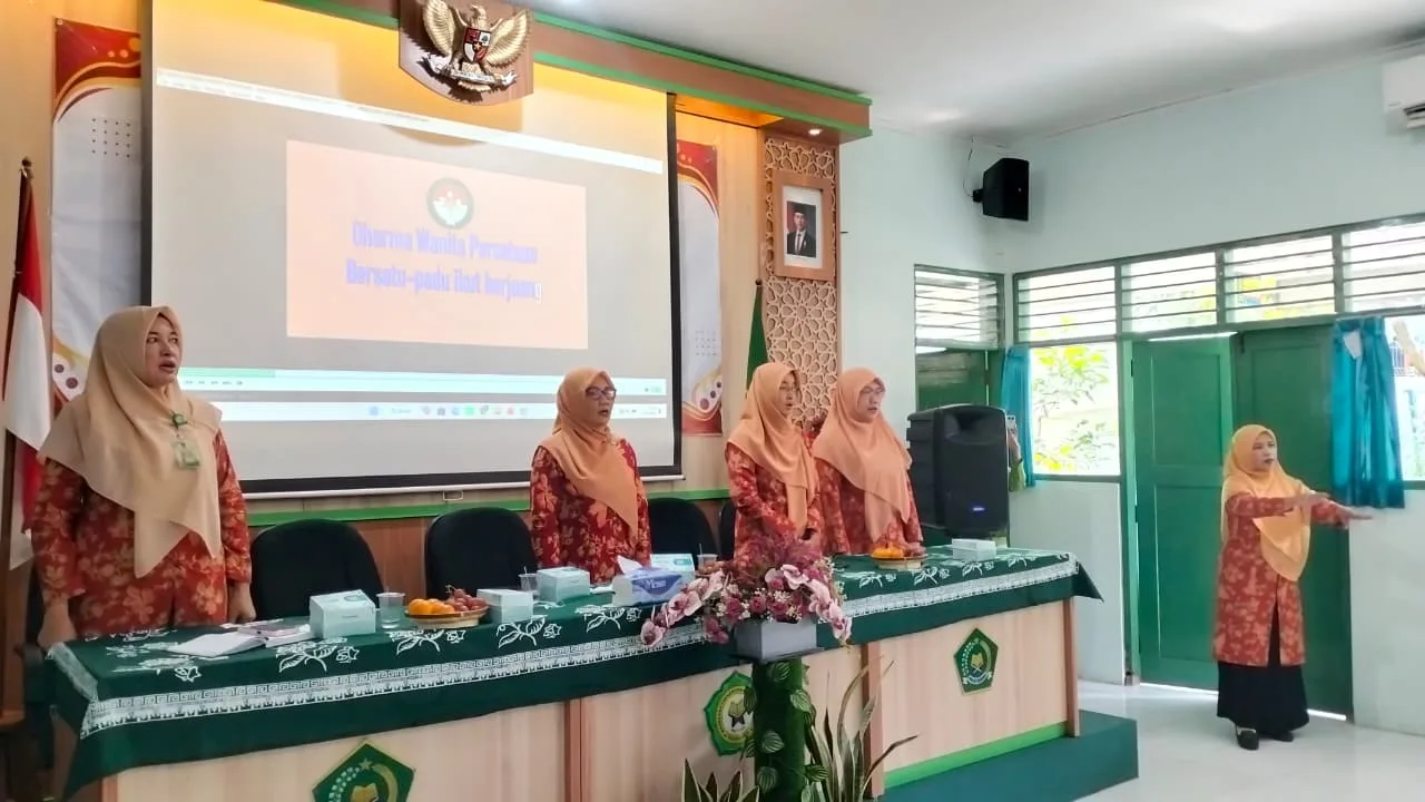 MTsN 9 Sleman menjadi Tuan Rumah Turba Dharma Wanita Persatuan Kemenag Kabupaten Sleman
