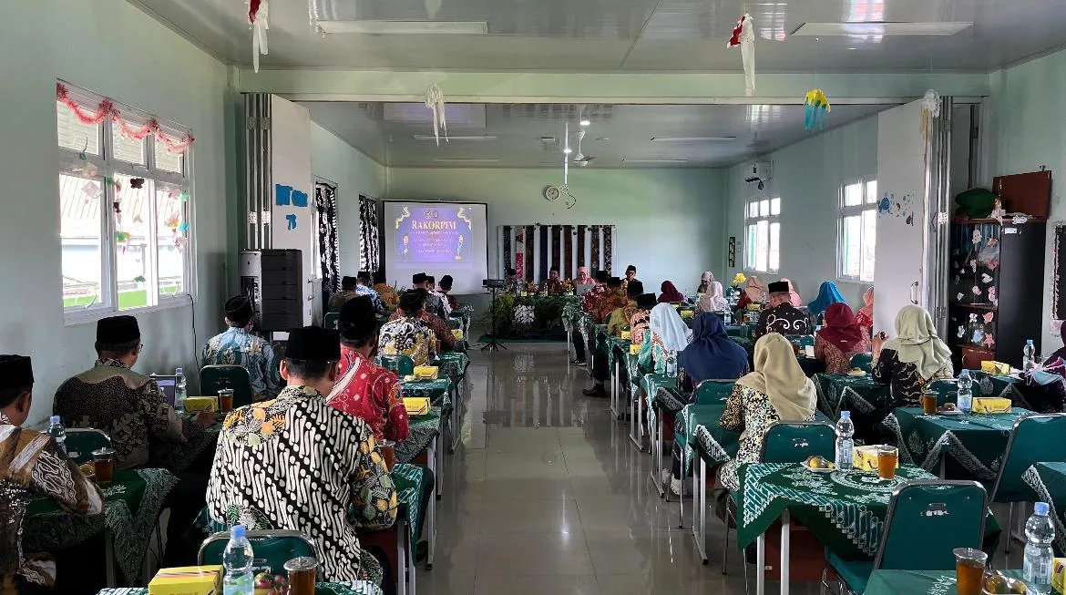 MTsN 10 Sleman Sukses Jadi Tuan Rumah Rakorpim Kankemenag Sleman