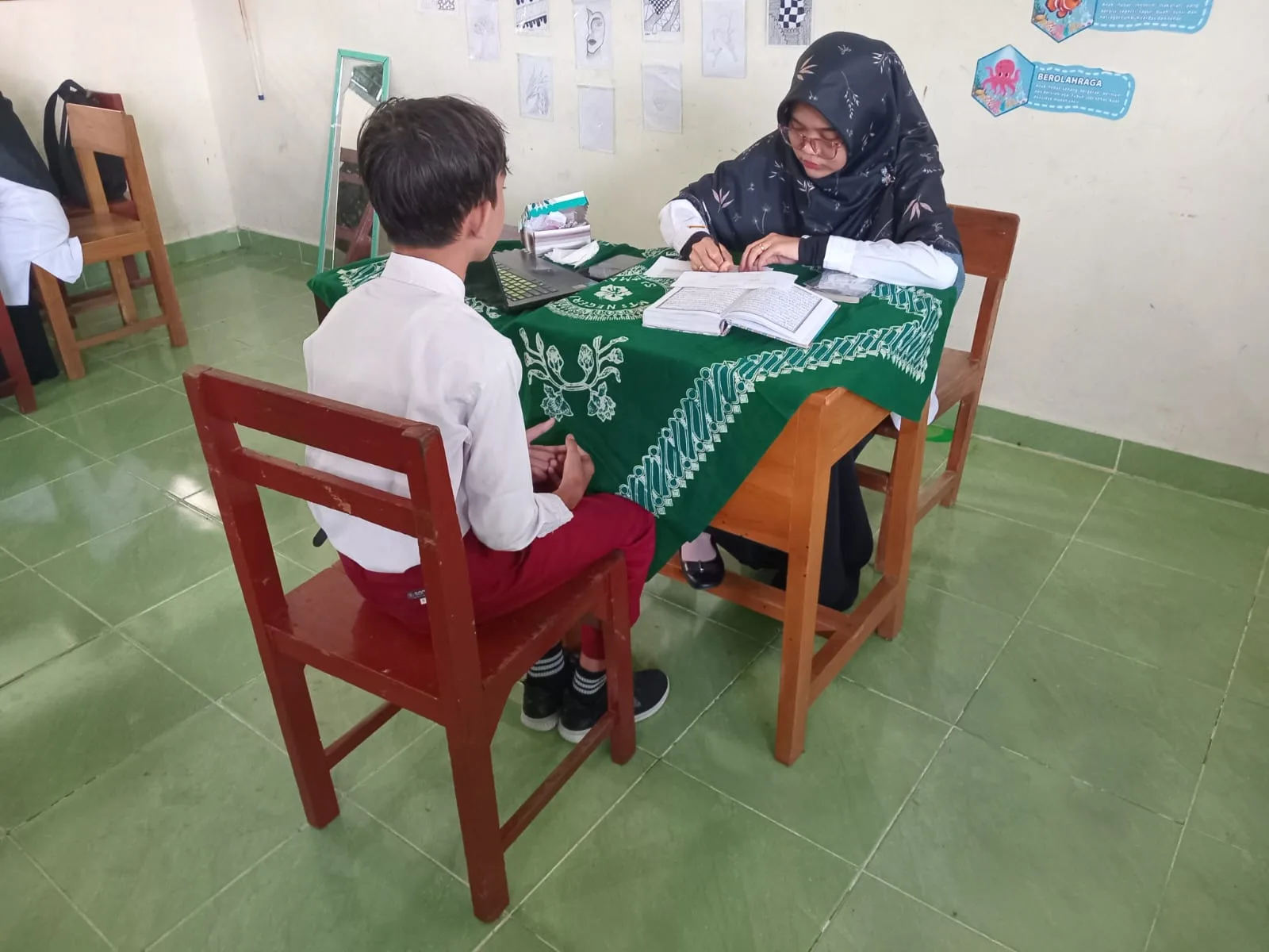 Saring Generasi Qurani, Hari Pertama PMBM MTsN 3 Sleman Langsung Banjir Pendaftar
