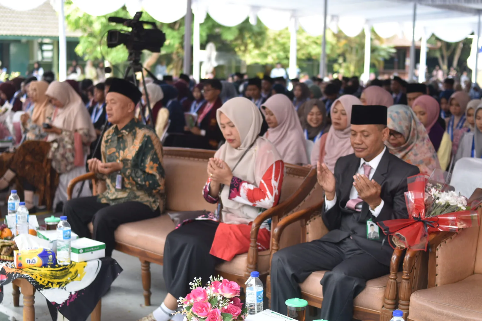 Doa Bersama Tutup Khidmat Akhirussanah dan Pelepasan Siswa Kelas IX MTsN 8 Sleman