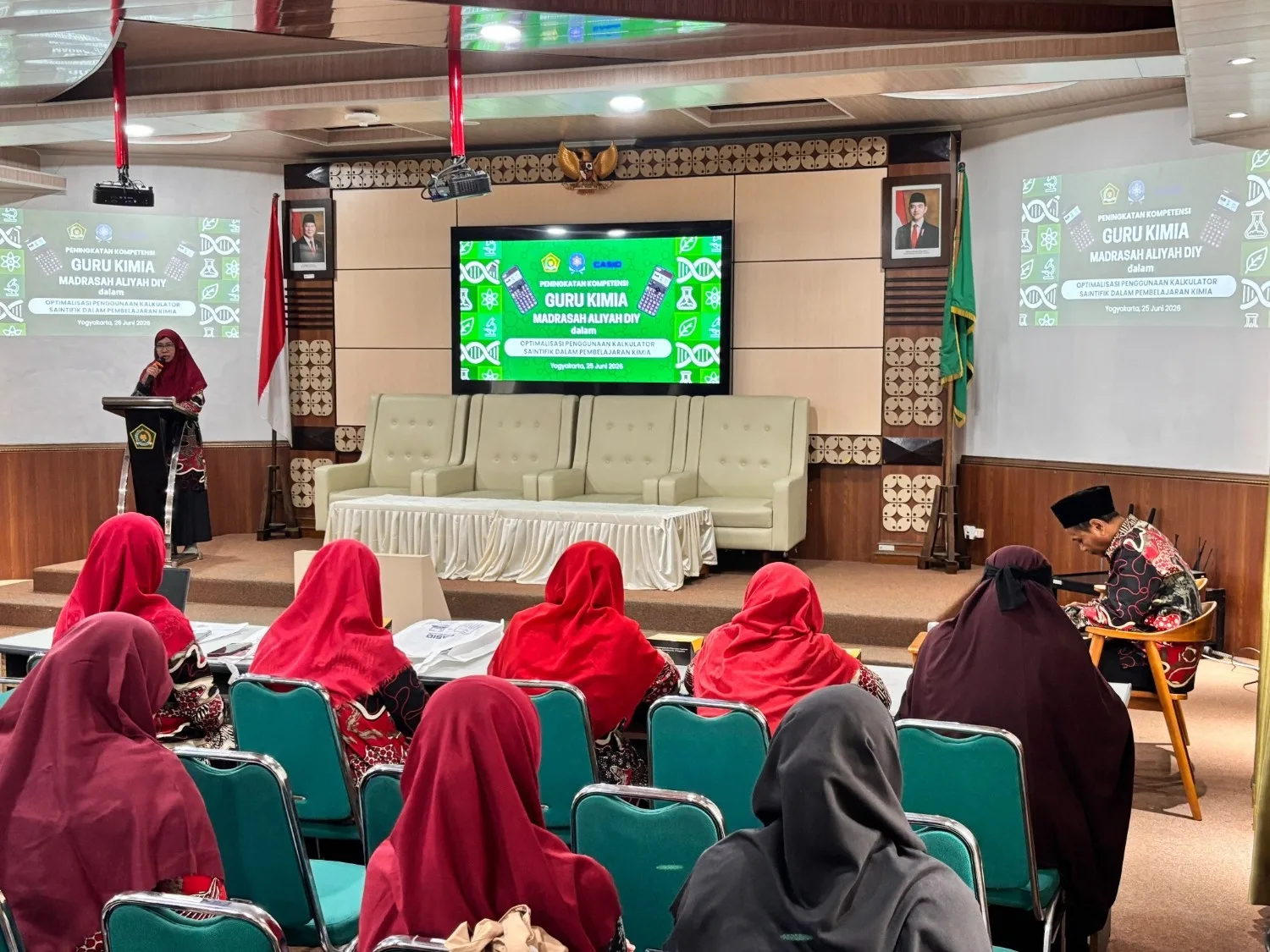 Guru Kimia MAN 2 Sleman Ikuti Pelatihan Kalkulator Saintifik untuk Tingkatkan Kompetensi Pembelajaran Digital