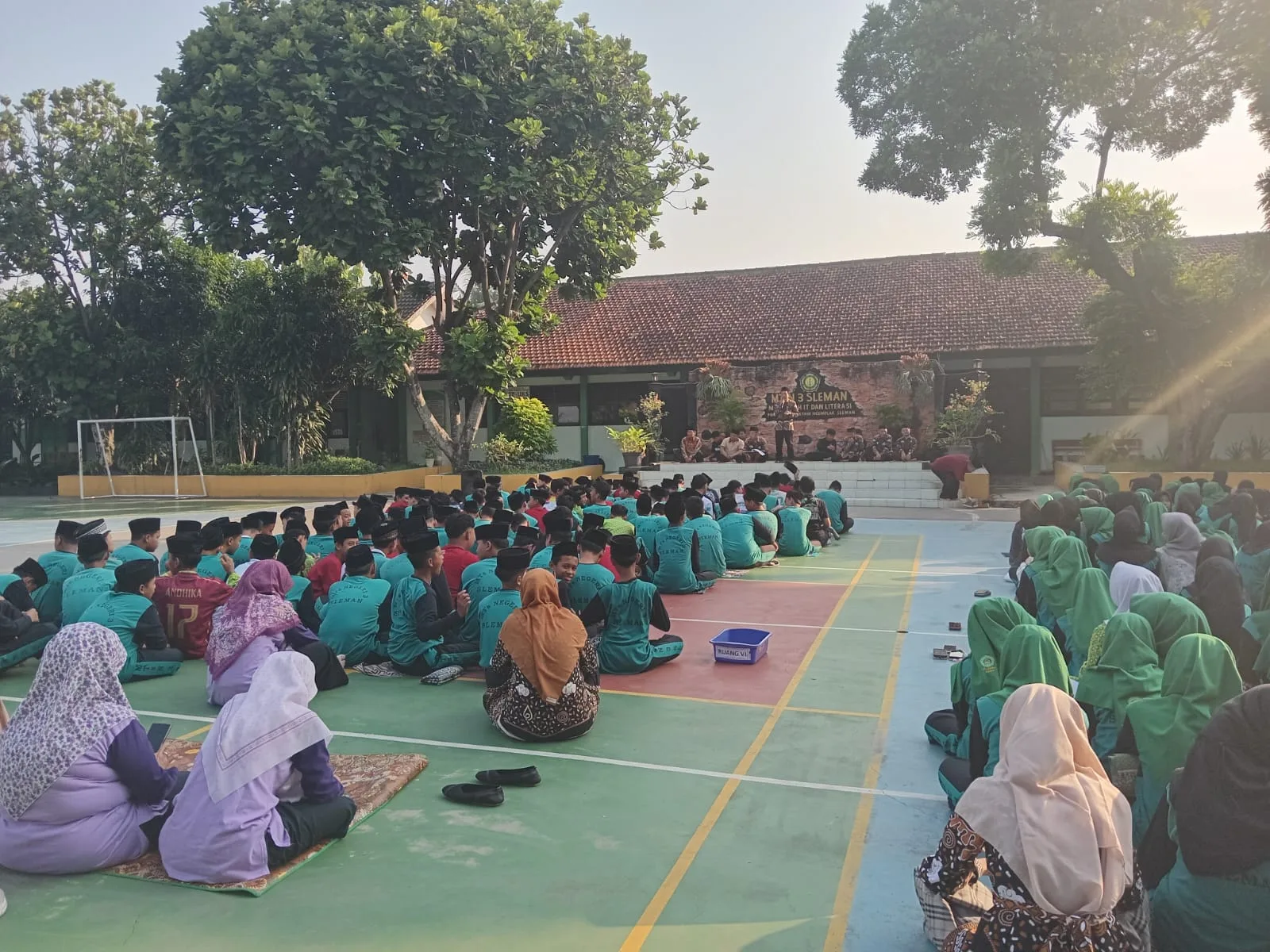 Isi Jeda Asesmen Akhir Tahun, MTsN 3 Sleman Resmi Buka Classmeeting Penuh Semangat