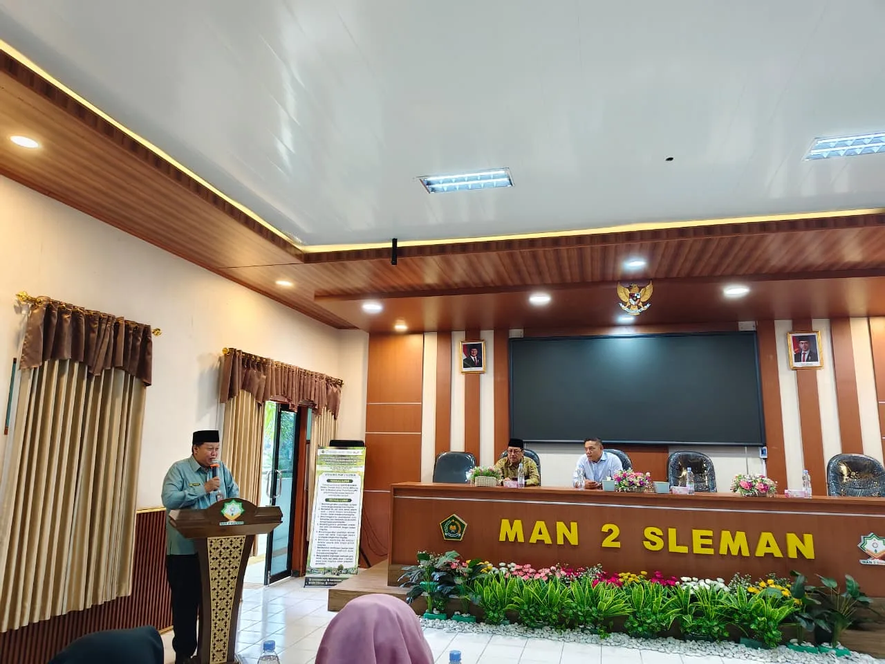 Kepala MAN 2 Sleman Paparkan SPMB 2026/2027 Berlangsung Transparan dalam Monev Komisi D DPRD DIY