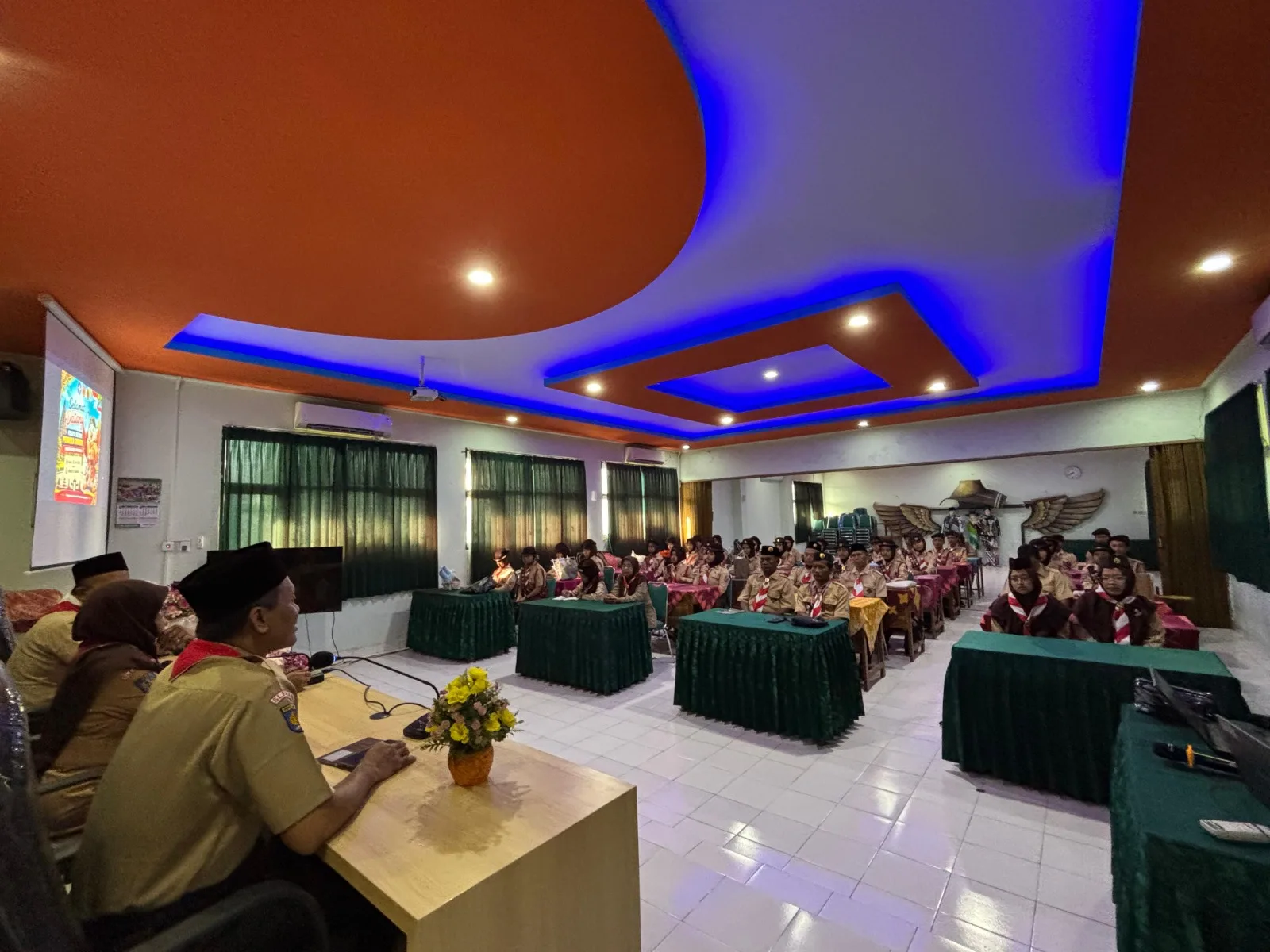MTsN 8 Sleman Kirim 15 Penggalang dan  Jadi Tuan Rumah Seleksi Pramuka Garuda Kwaran Prambanan