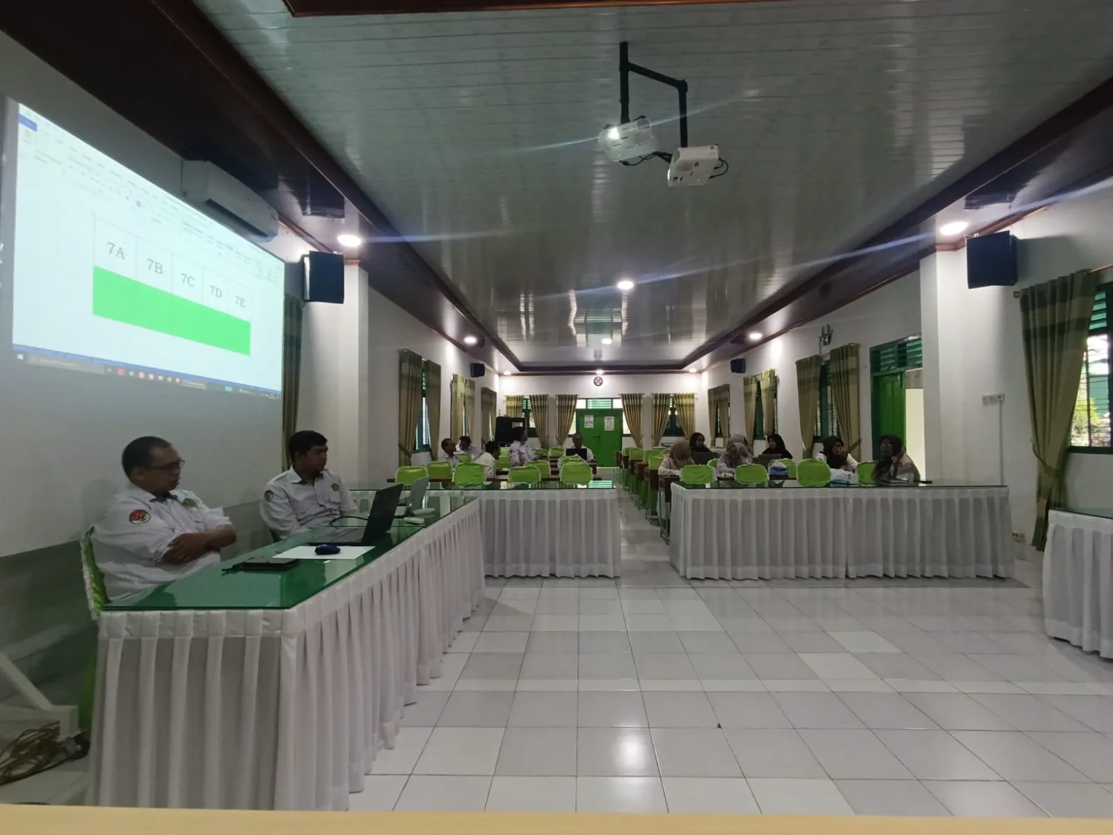 Guru MTsN 2 Sleman Antusias Ikuti Poling Wali Kelas dan Koordinasi MATA MUDA