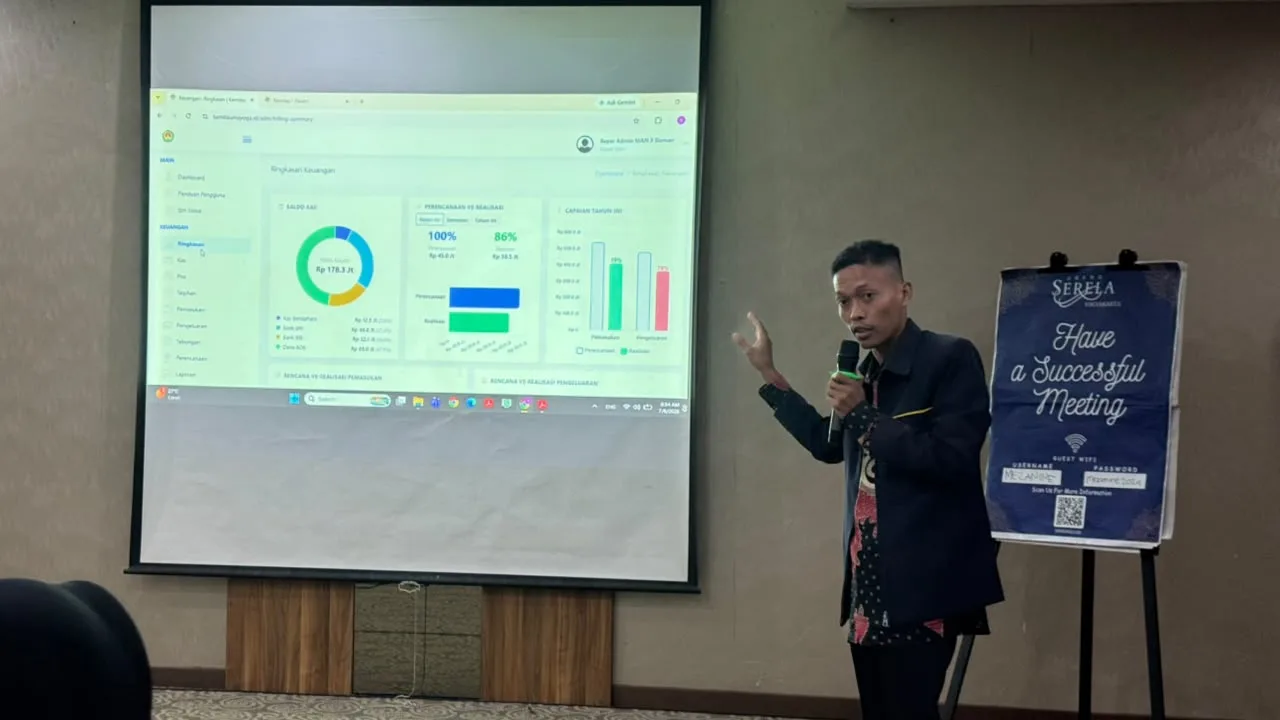 MAN 3 Sleman Susun RAPBM 2026/2027, Kenalkan Aplikasi “Kemilau Mayoga”