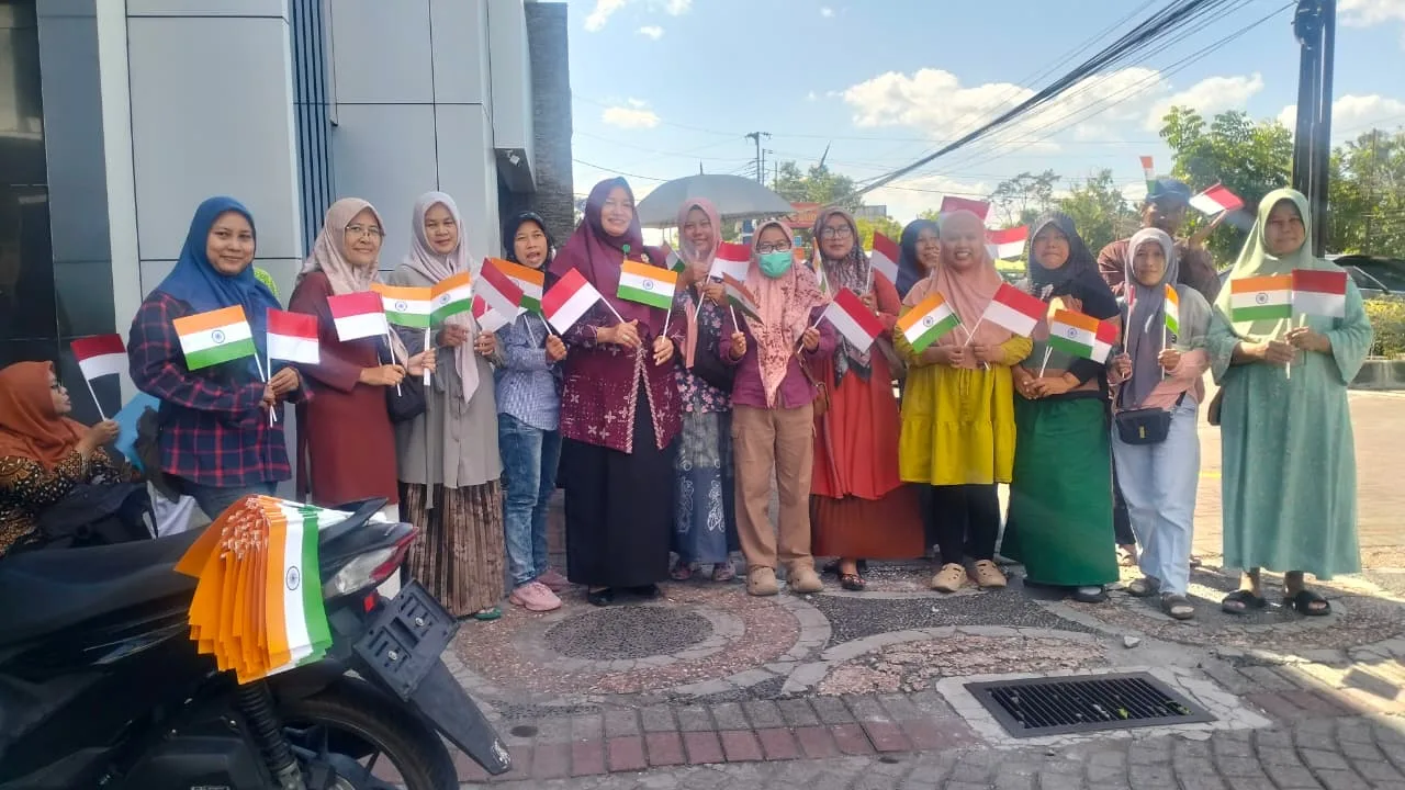 Paguyuban Orang Tua MTsN 9 Sleman Antusias, Sambut Kunjungan Presiden RI dan PM India