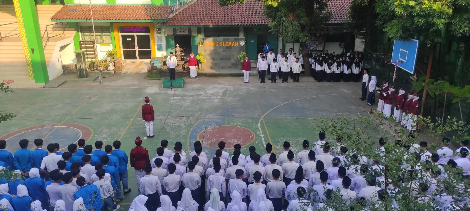 MAN 2 Sleman Gelar Upacara Perdana, Awali Tahun Ajaran dan Pembukaan MATAMUDA