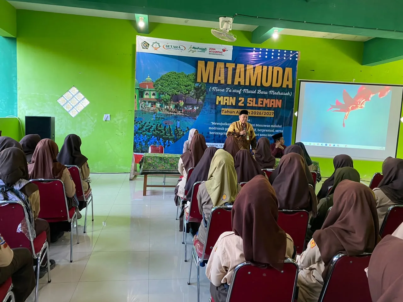 Murid Baru MAN 2 Sleman Ikuti Pembekalan MATAMUDA 2026