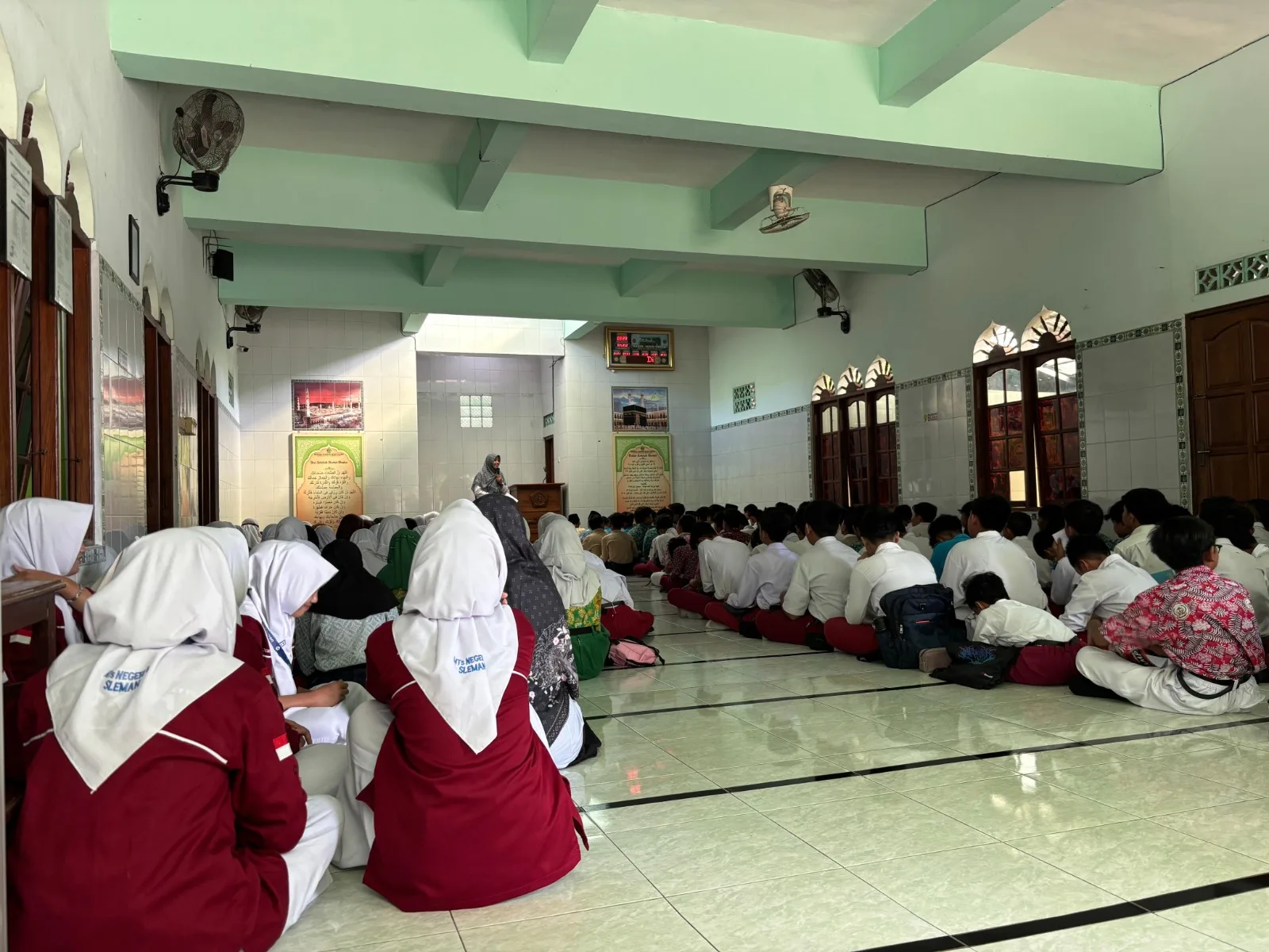 Murid Baru MTsN 8 Sleman Ikuti Sosialisasi Persiapan MATAMUDA