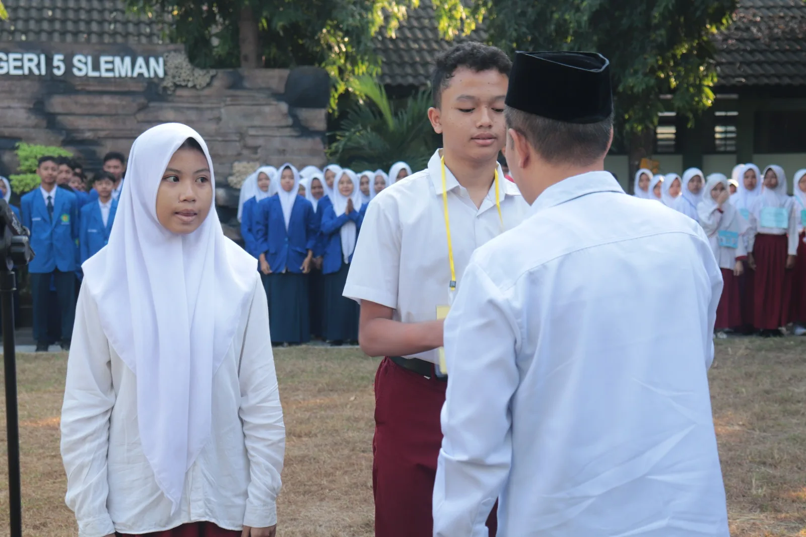 Pembukaan Matamuda MTsN 5 Sleman:  Tanamkan Ekoteologi, Disiplin Positif, dan Semangat Menjadi Generasi Cyber Berkarakter