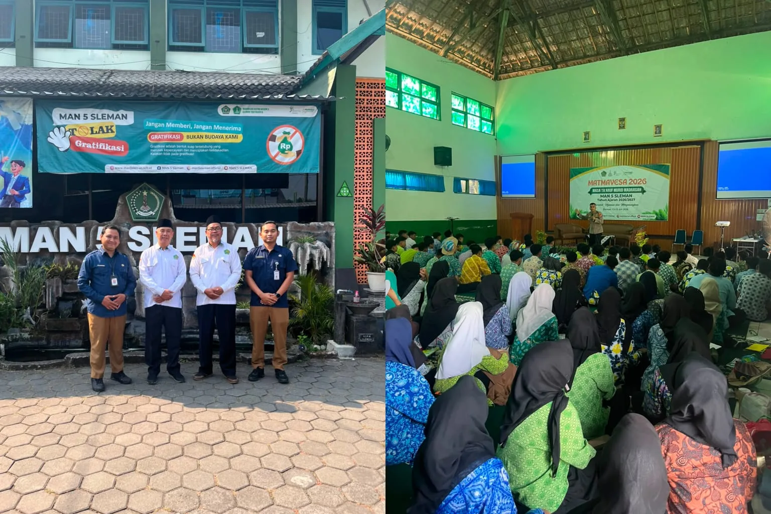 Hari Kedua MATMAVESA 2026 MAN 5 Sleman: Penguatan Karakter melalui Edukasi Anti Narkoba, Demokrasi, dan Literasi Keuangan