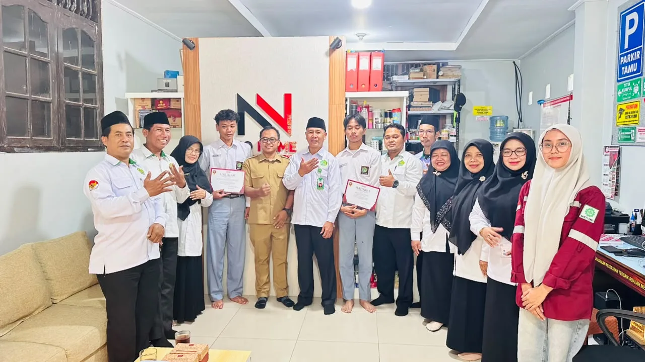MAN 5 Sleman Lakukan Penarikan Murid PKL Madrasah pada Dunia Usaha dan Industri
