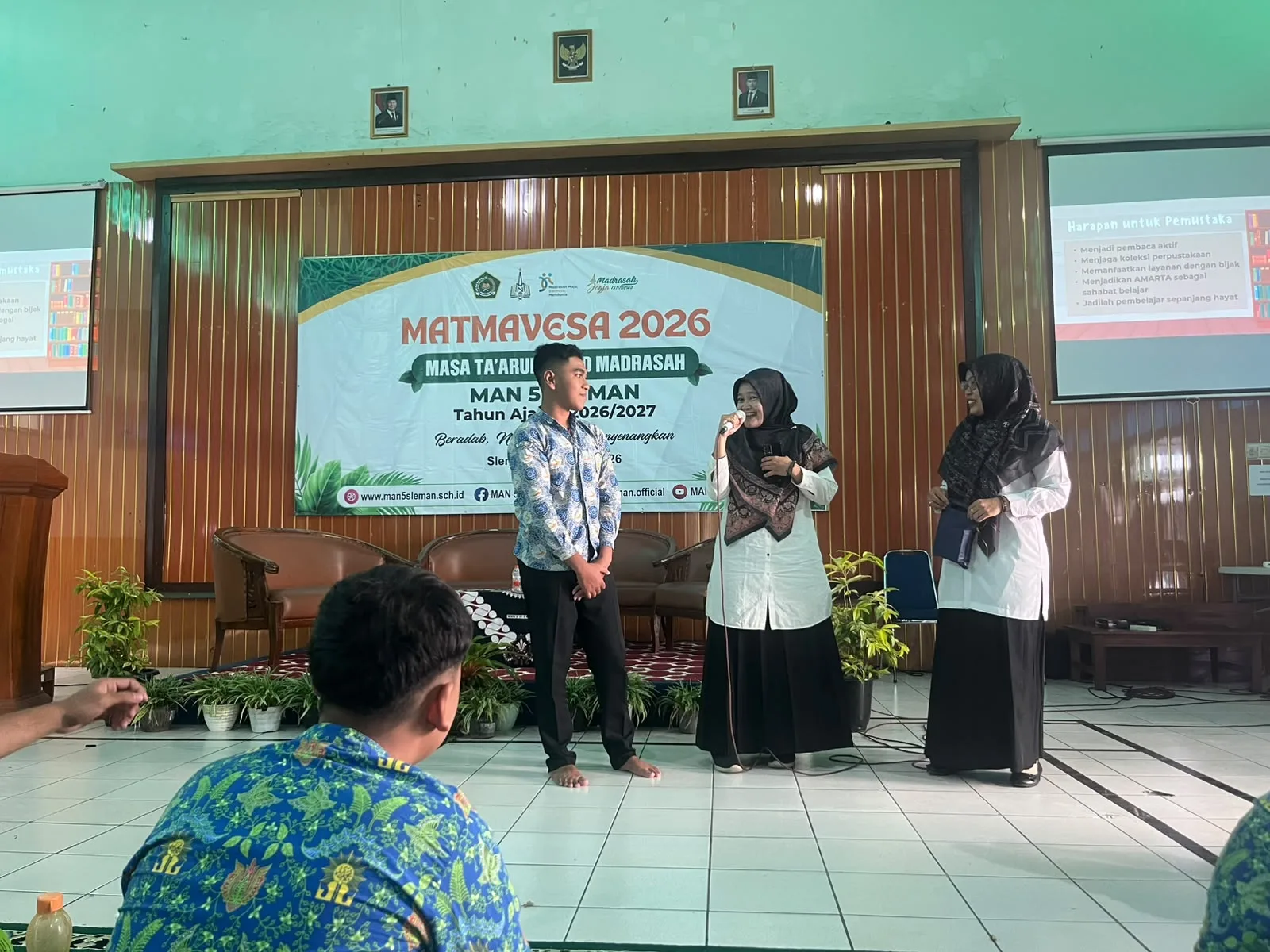 Sosialisasi Perpustakaan AMARTA MAN 5 Sleman Warnai MATAMAVESA 2026