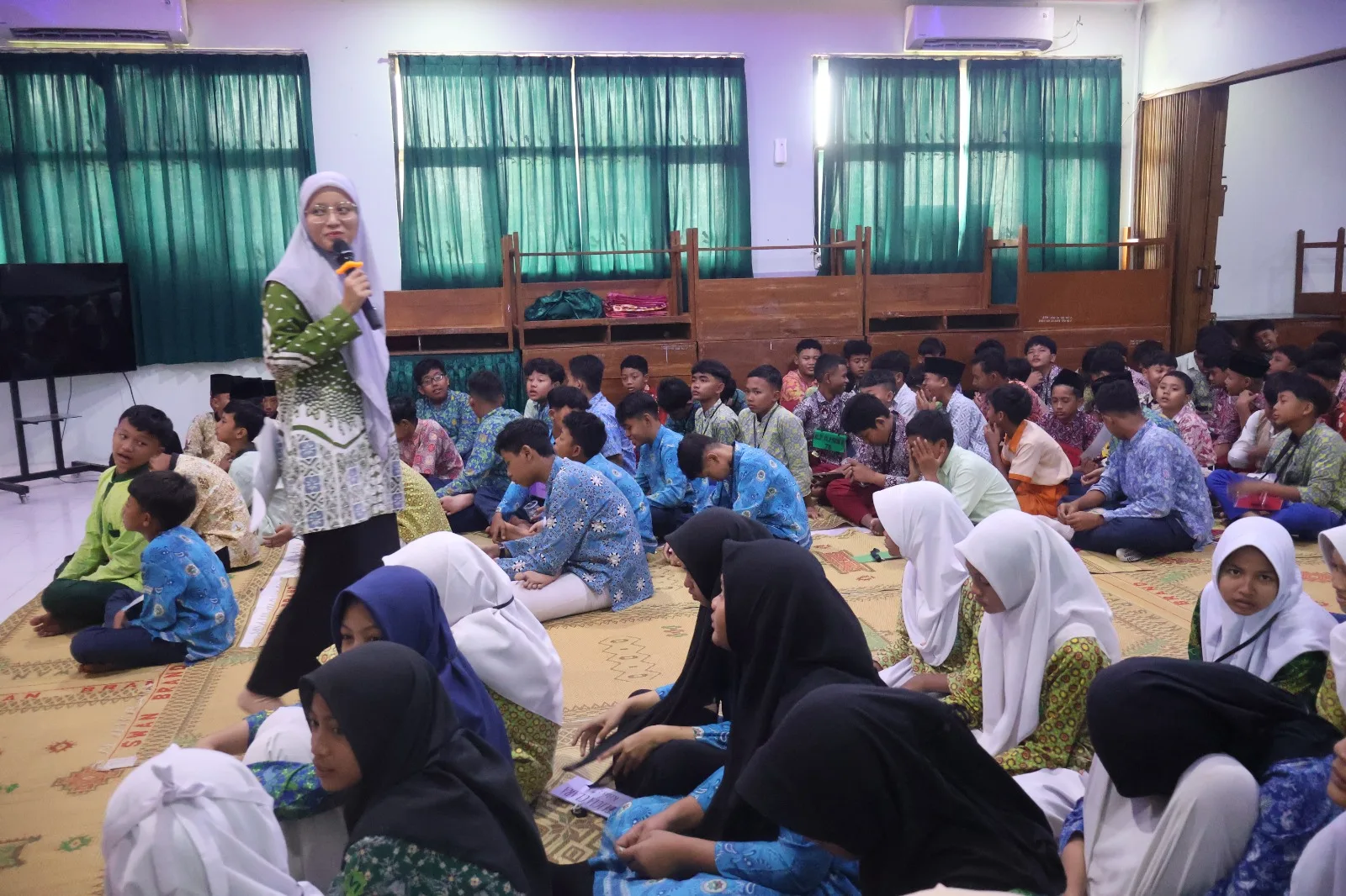 MATAMUDA MTsN 8 Sleman Kenalkan Tata Tertib Madrasah pada Murid Baru