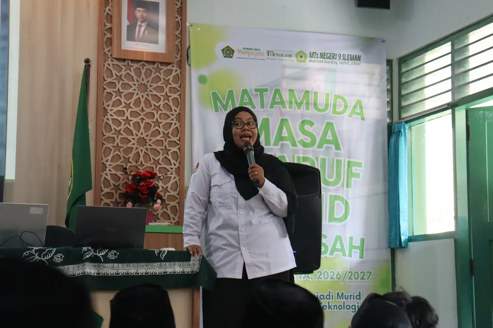 Murid Baru MTsN 9 Sleman Antusias Ikuti Pengenalan Program Digital Kegiatan MATA MUDA