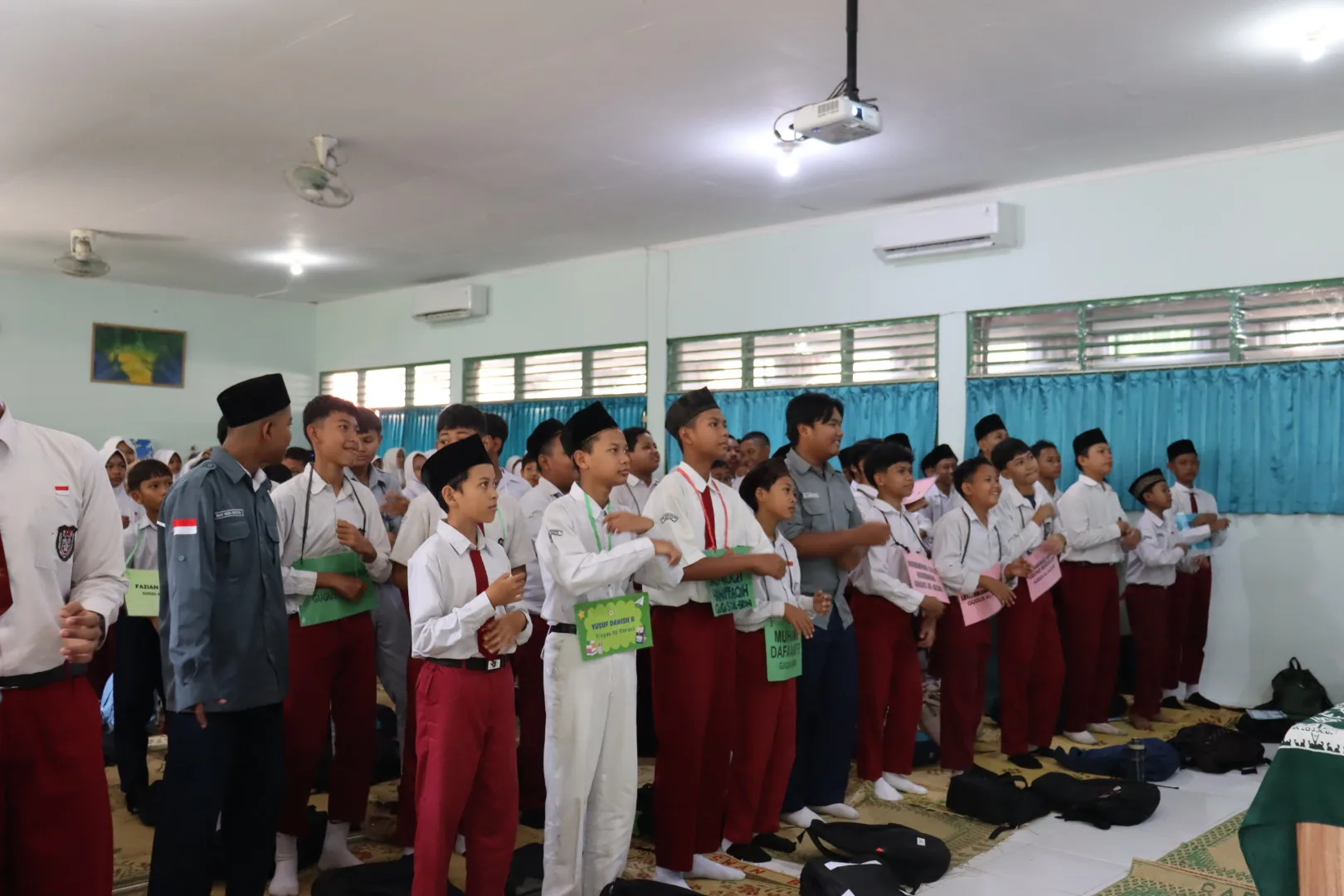 Tari Pacu Jalur Warnai Penutupan MATAMUDA MTsN 9 Sleman Hari Pertama