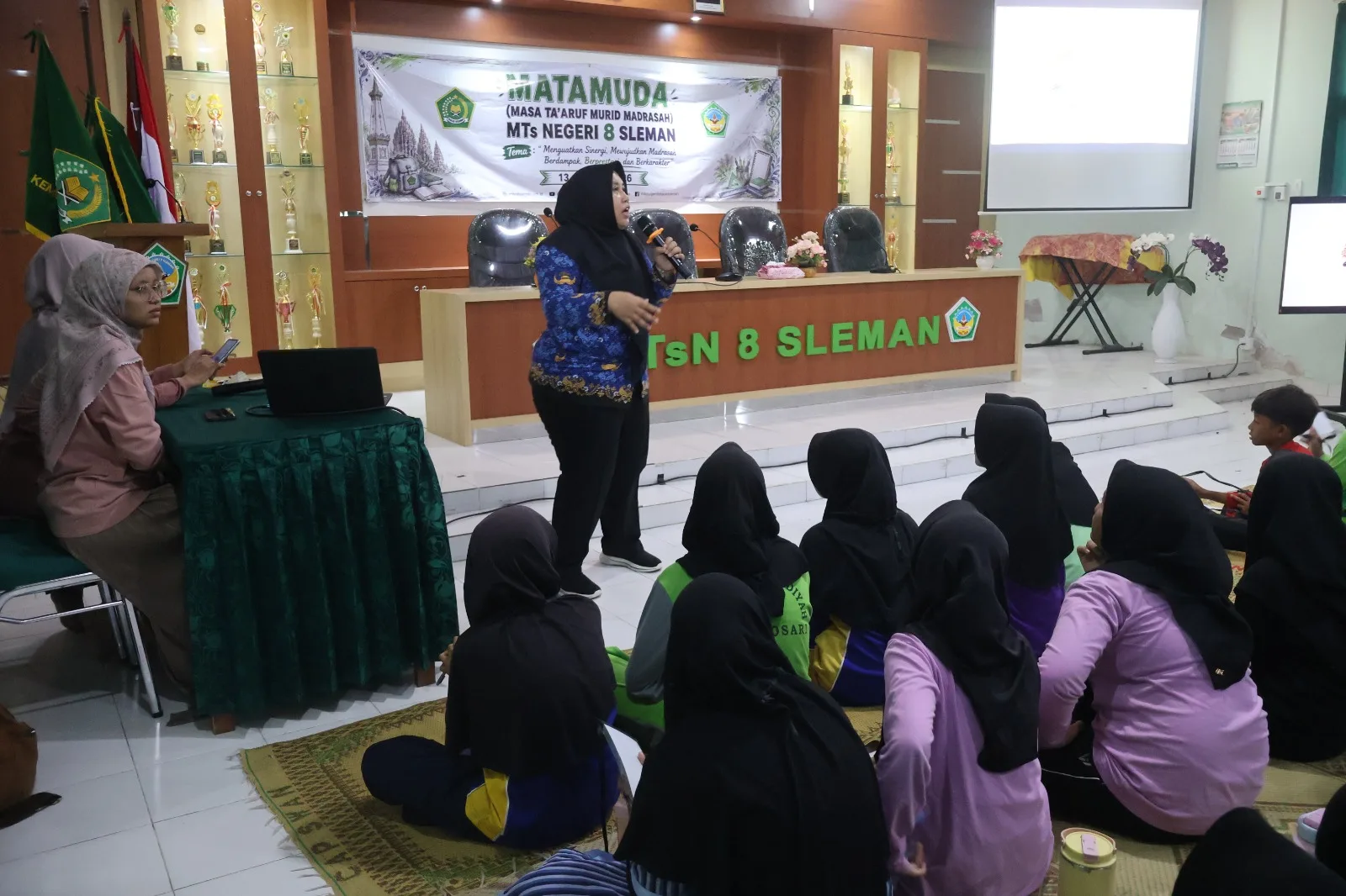 MATAMUDA MTsN 8 Sleman Bekali Murid Baru Pengetahuan Gizi Seimbang dan Kesehatan Remaja