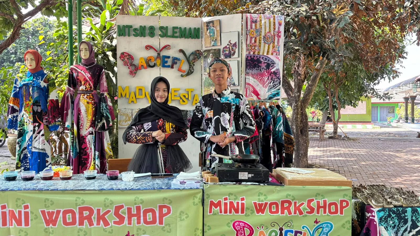 MTsN 8 Sleman Gelar Workshop Batik, Pameran Karya Murid Temu Pendidik Nusantara XIII
