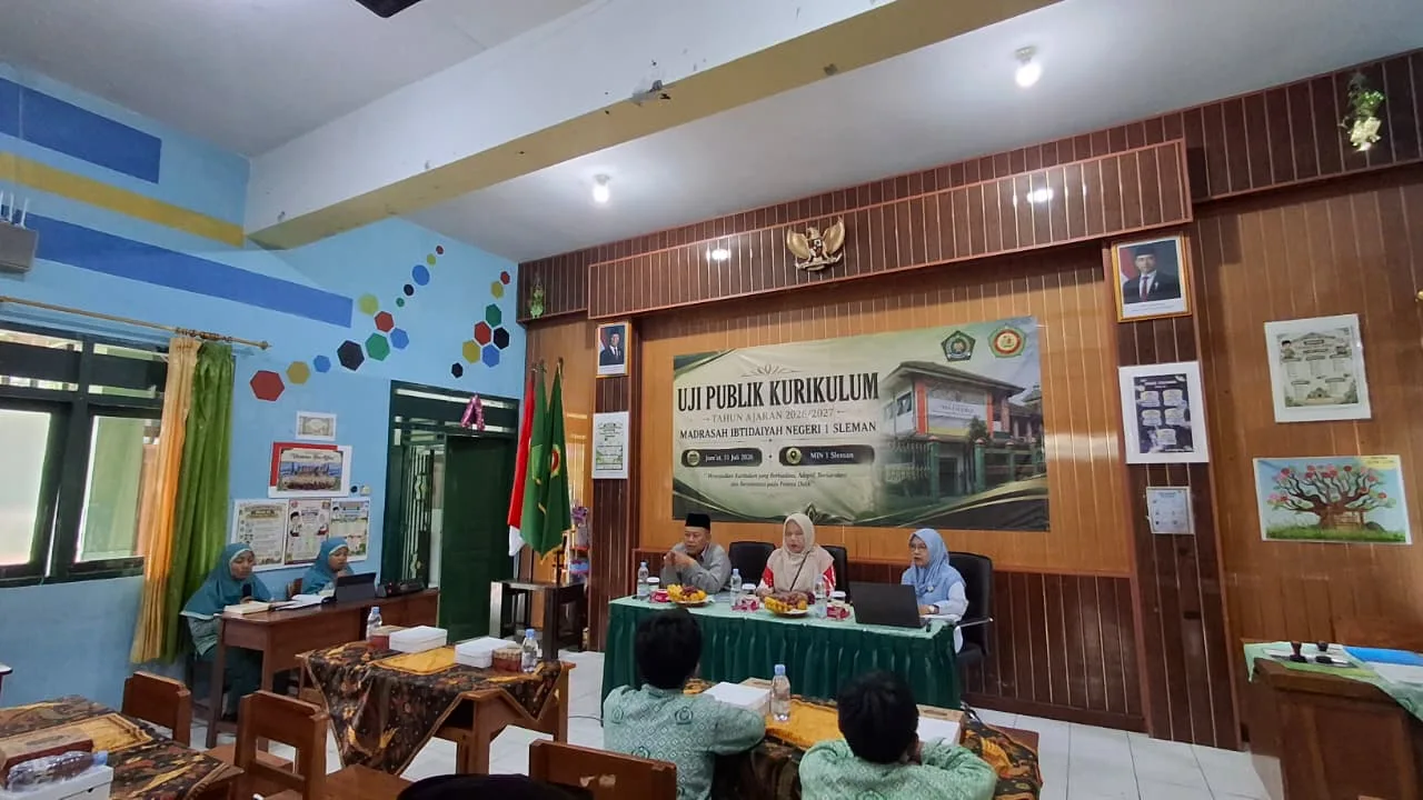 Tingkatkan Kompetensi, MIN 1 Sleman Gelar Uji Publik Kurikulum Tahun Ajaran 2026/2027