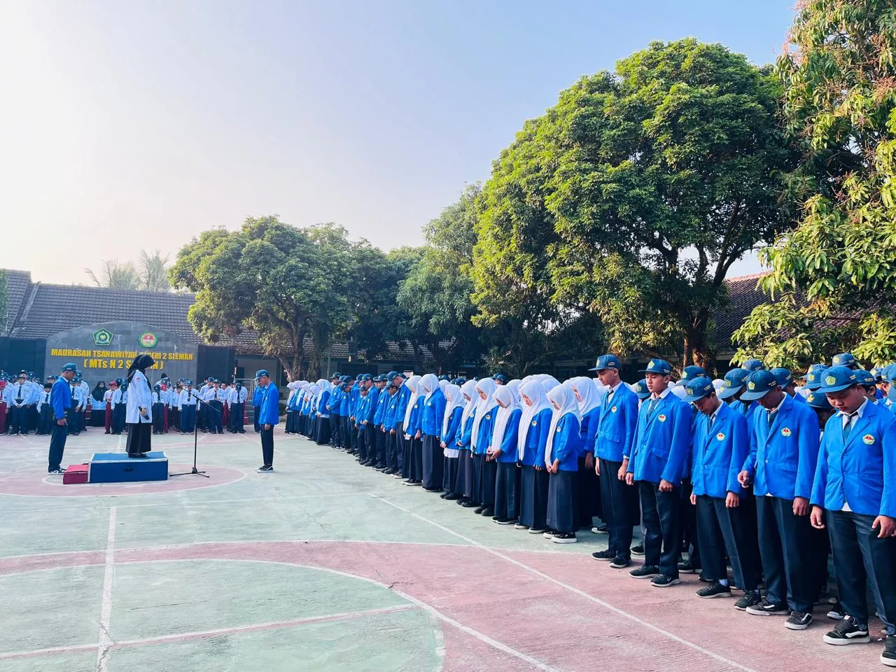 Tanamkan Karakter dan Semangat Meraih Cita-Cita, MTsN 2 Sleman Gelar Upacara Peringatan Hari Anak Nasional 2026