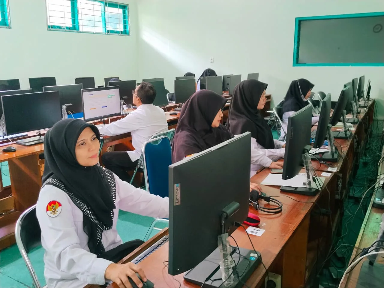 Tingkatkan Kompetensi Pengajar, Guru MAN 3 Sleman Ikuti Pretest Mapel TKA
