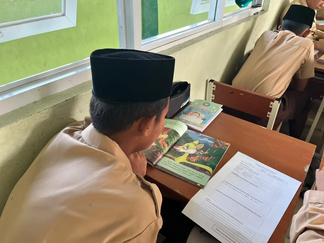 Juli Bersilat Literasi Ajak Murid MTsN 1 Sleman Tumbuhkan Budaya Membaca