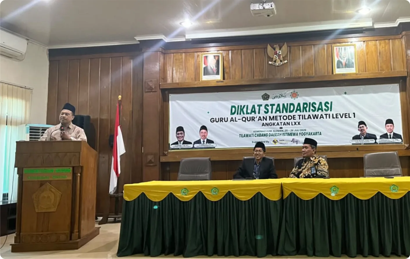Guru Al-Qur’an dari Tiga Provinsi Ikuti Diklat Tilawati di Kemenag Sleman