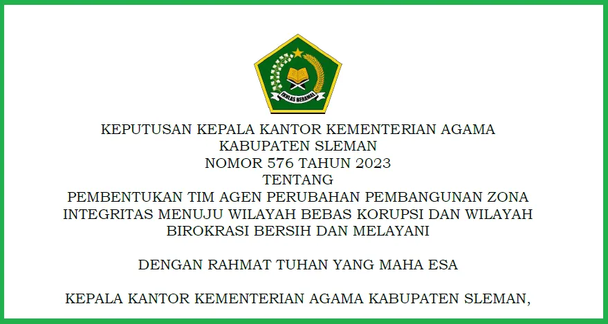 Sosialisasi Program Agen Perubahan 2024 – 2025
