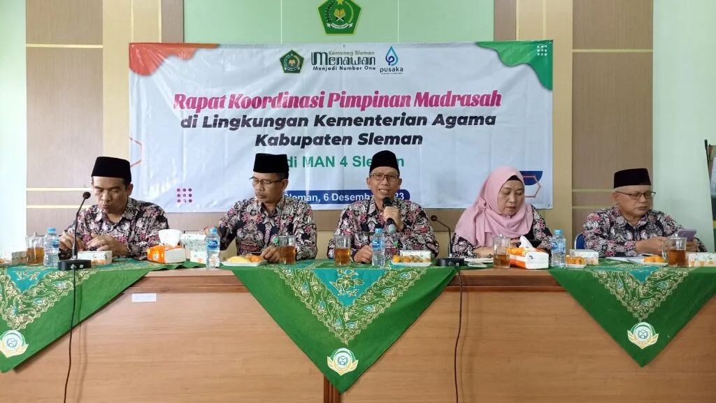 MAN 4 Sleman Tuan Rumah Rakorpim Madrasah se-Kabupaten Sleman