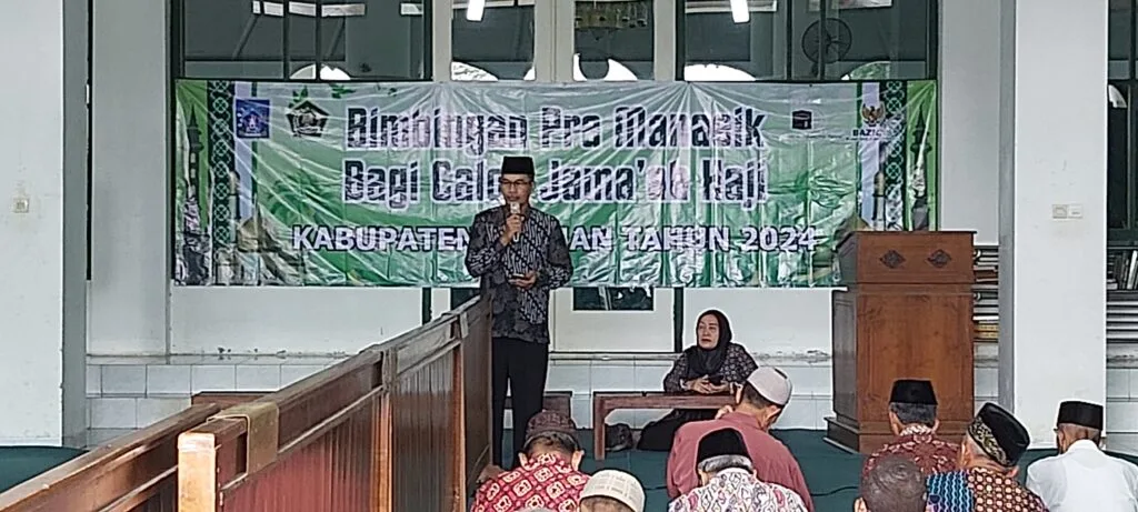Pra Manasik Haji Kabupaten Sleman, Kakan Ingatkan Istitha’ah Haji