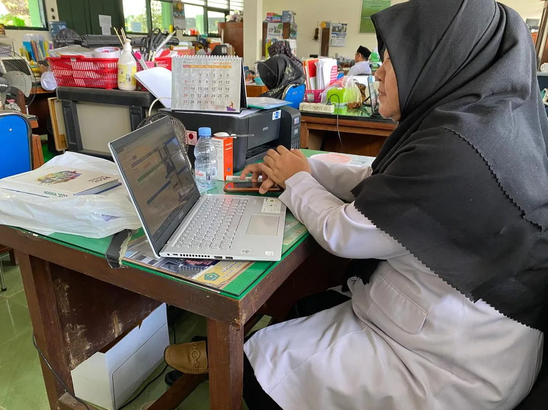 MTs Negeri 3 Sleman Ikuti Evaluasi dan Pembinaan Agen Perubahan