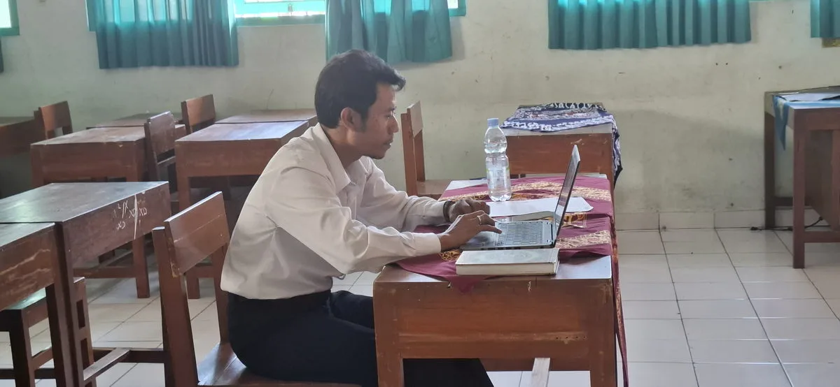 Peserta Difabel Tunarungu Antusias Ikut SKBT CPNS Kemenag Formasi Dosen