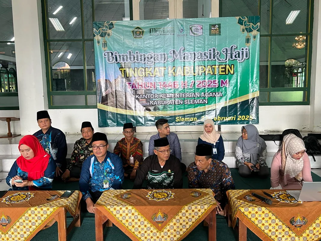 Sinergi Kemenag Sleman dan Pemda Sleman Dukung Upaya Penyelenggaraan Haji 1446 H Lebih Optimal