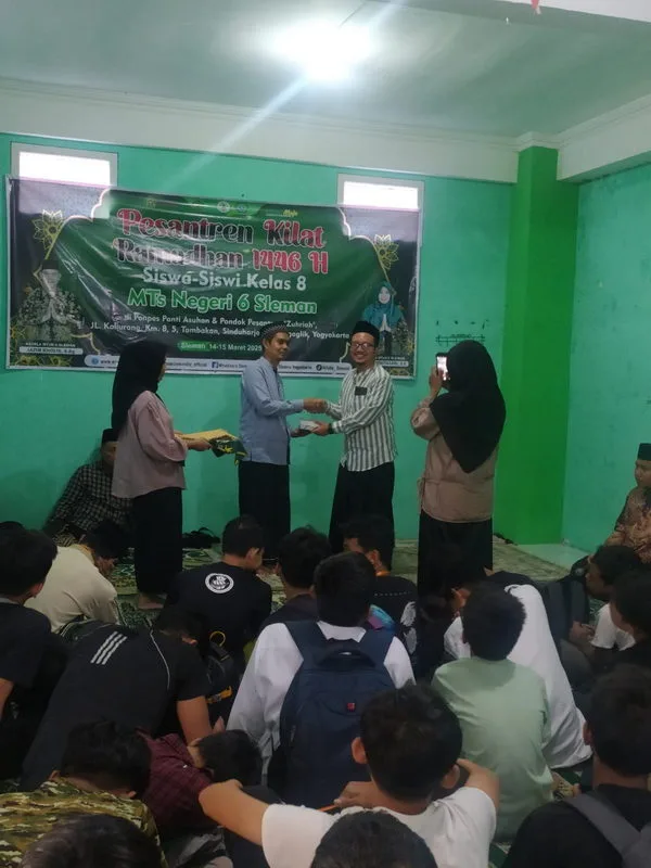 Pesantren Ramadhan MTsN 6 Sleman Digelar di Tempat Terpisah