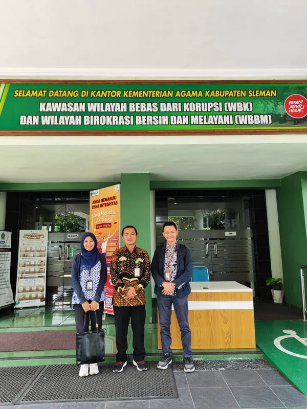 Tim Itjen Kemenag RI Validasi LHKAN Satker Calon WBK Kemenag Sleman