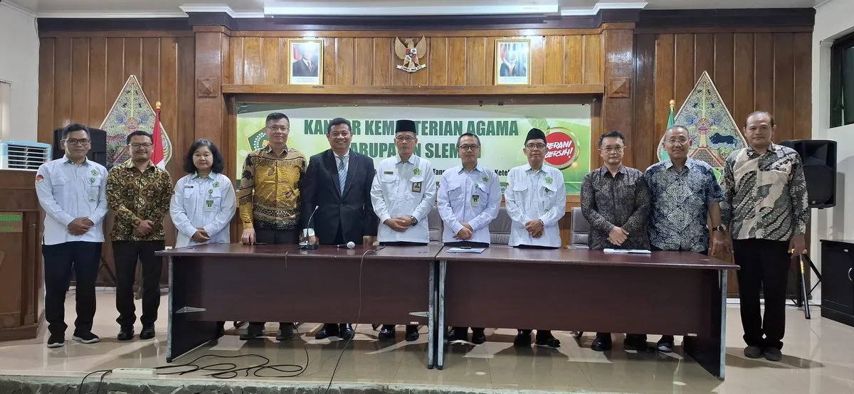 Audensi SSYI ke Kemenag Sleman, Kakan: Pendirian Rumah Ibadah Segera Terealisasi